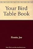 Your bird table book