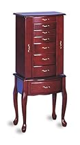 Hot Sale Coaster Traditional Jewelry Armoire, Cherry
