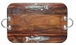 Wood Trout Serving Board 24" x 16"