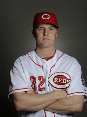 Cincinnati Reds Photo Day, GOODYEAR, AZ - FEBRUARY 20: Jay Bruce Photographic Poster Print by Rob Tringali, 18x24