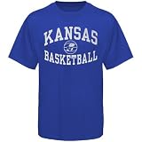 Kansas Jayhawks Royal Blue Reversal Basketball T-shirt