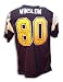 Autographed Kellen Winslow San Diego Chargers Throwback Jersey Inscribed HOF 95
