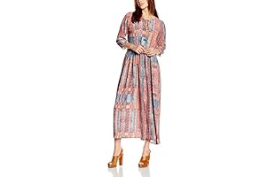 Hakei Vestido Flower (Coral / Azul)