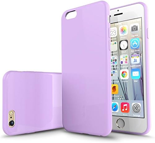 SKY SERVICE® Soft Case for iPhone 6 4.7 (Light Purple)