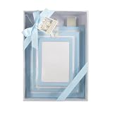 Child to Cherish Canvas Family Frames in Blue by Child to Cherish