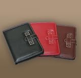 72 Pocket Leather 2 up Photo Album with Strap