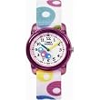 Timex 7B051 Children's Round Analog Watch with Circle Theme