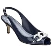 Women's Merona&reg; Collection Lexia Peep-Toe Pumps - Navy Patent