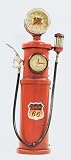 Real Look Jlcl300 1930 Red Philips 66 Gas Pump With Clock Replica