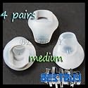 Edelectronic 4 pairs Medium Earbuds Tips for Bose In-ear Headphones Earphone
