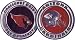 NFL Arizona Cardinals Challenge Coin Poker Card Cover