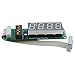 DISPLAY BOARD SERIAL 7SEGMENT, Pack of 2 (MIKROE-201)