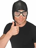 13009 Costume Aviator Cap, Goggles & Pashmina Scarf Set