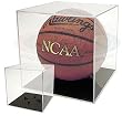 BCW BallQube Grand Stand Basketball Holder - Sports Memoriablia Display Case - Sportscards Collecting Supplies