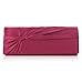 Damara Womens Large Satin Bowknot Prop Wedding Bridal Evening Clutch Bags