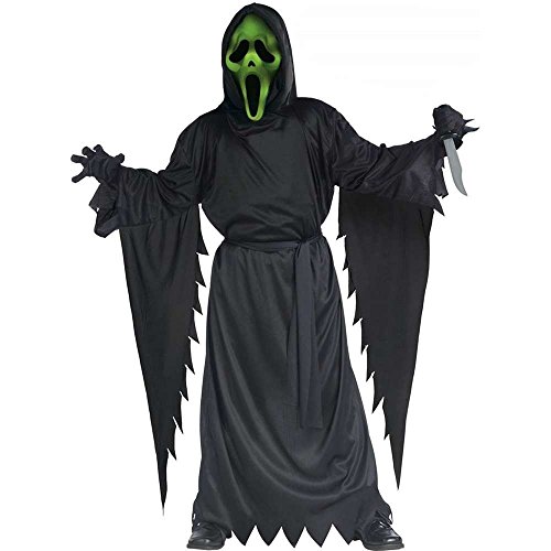 Light-Up Ghost Face Kids Costume