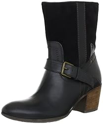 Pepe Jeans London PFS10651, Damen Bikerboots, Schwarz (999Black), EU 39
