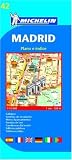 Michelin Madrid Street Map (Michelin Map)