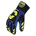 Anti-Vibration Gloves, 2XL, Bl/Blk/Yllw, PR