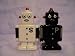 Robots72 Attractives Salt Pepper Shaker Made of Ceramic