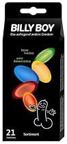 Billy Boy 11134041 Kondome 21er Packung Color, Feucht und Perl