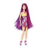 Barbie Hairtastic Doll - Purple Long Hair Barbie