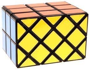 Diansheng 3x3 Ancient Double Fish Cube Black by Oikawa by Oikawa