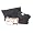 Insta Slim- Look 3 Inches Slimmer Instantly (Large Black)