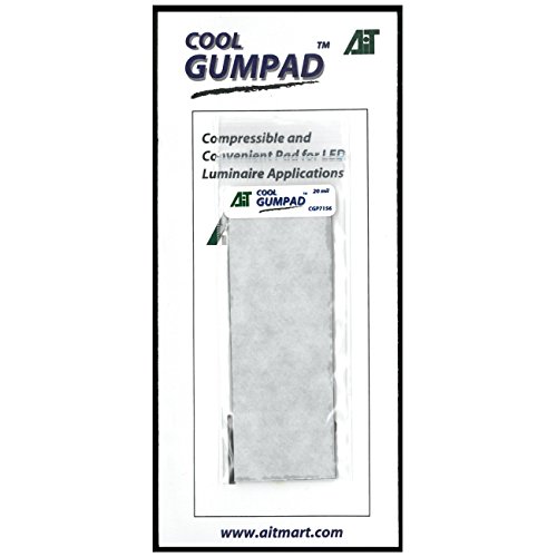 AI Technology COOL-GUMPAD CGP7156 Pad, 1.5" x 4.5" x 0.020" Size (Pack of 2)