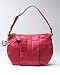 Satin Ruffle Pleated Hobo