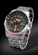 Vostok-Europe "Rocket N 1" - Black Dial w/numbers / St.Steel Bracelet