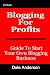 Blogging for Profits