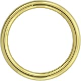 One 14K White Gold Segment Ring: 12g 5/8 (SOLD INDIVIDUALLY. ORDER TWO FOR A PAIR.)