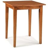 Arts and Crafts Square Bistro Table - Cottage Oak