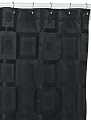 Croscill Metro Shower Curtain, Black
