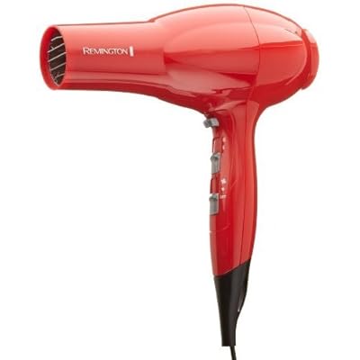 Remington D3020 Volume and Shine Hair Dryer, Red