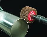 3M ABRASIVES 048011-16622 SCOTCH -BRITE CUT AND POLISH FLAP BRUSH 2x1x1/4 - TAN