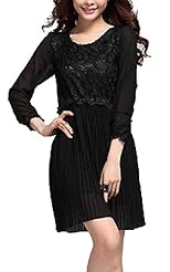 Junior Above the Knee Chiffon Spring Mini Dress 