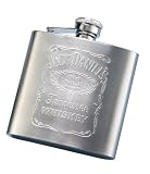 Jack Daniels Embossed Matte Flask