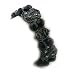 Unique Frames Hematite Tone & Onyx Hues Stretch Bracelet