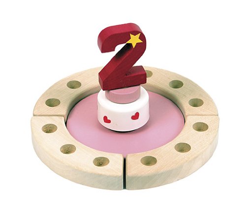 Niermann Standby 9018 - Happy-Spieluhr Mini mit Festring, D=19 cm, Happy Birthday Melodie, Spieluhr zum aufziehen, ohne Deko, kombinierbar mit all ...