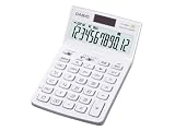 カシオジャスト型電卓 JF-V200-WE-N