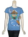 MADE U LOOK Santa's Shop T Shirt in Blue
