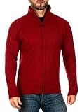 Mens Zip Front Cardigan Sweater