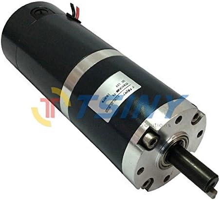 TSINY Dia 60mm High Speed 190rpm 12v Electric DC Planetary Gear Motor with 12mm Out Shaft