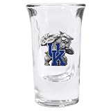 Set of 2 Kentucky Wildcats Fluted Shot Glass - NCAA College Athletics - Fan Shop