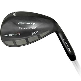 Affinity Revo 60 Degree Black Satin Finish Wedge (Men