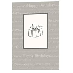 Happy Birthdays Tree Free Eco Friendly Greeting Cards Pack of 6