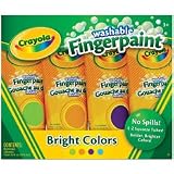 Crayola Washable Secondary Colors Fingerpaint - 4 Count