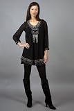 Beaded Nouveau Butterfly Georgette Dresses by Anna Sui